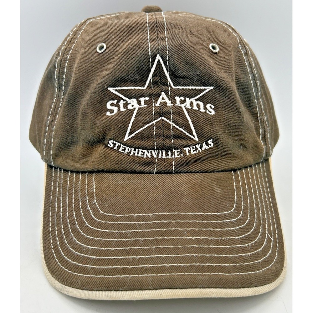 Star Arms Stephenville Texas Outdoor Cap Brown Strapback